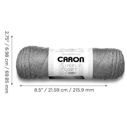 Caron® Simply Soft® Heather Yarn